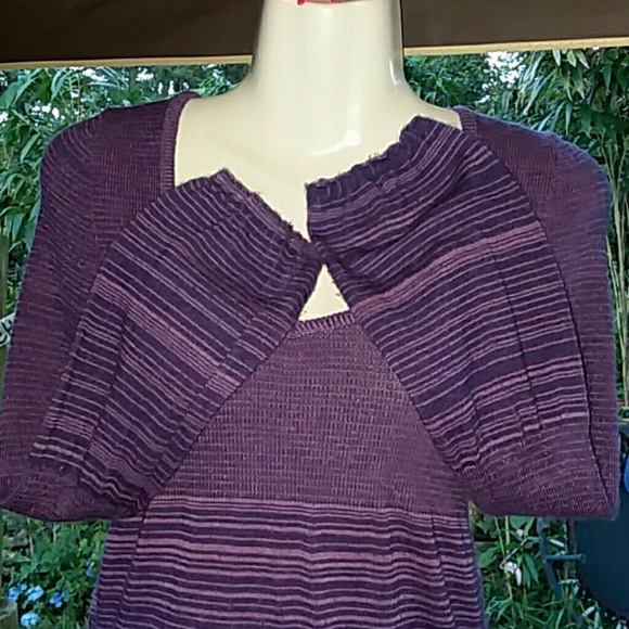 Decree Sweater/Tunic/Dress Purple - Picture 4 of 8